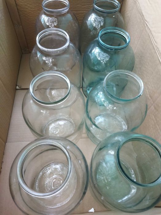 Банки скляні вживані