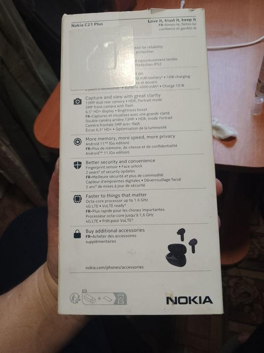 Смартфон Nokia c 21 plus
