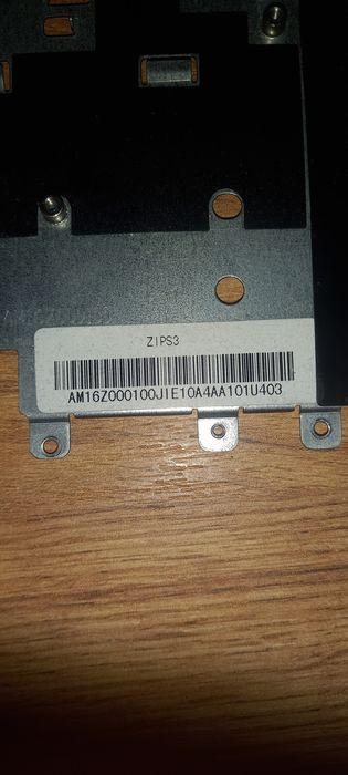 Металева рамка / шасі від ноутбука (кріплення клавіатури)