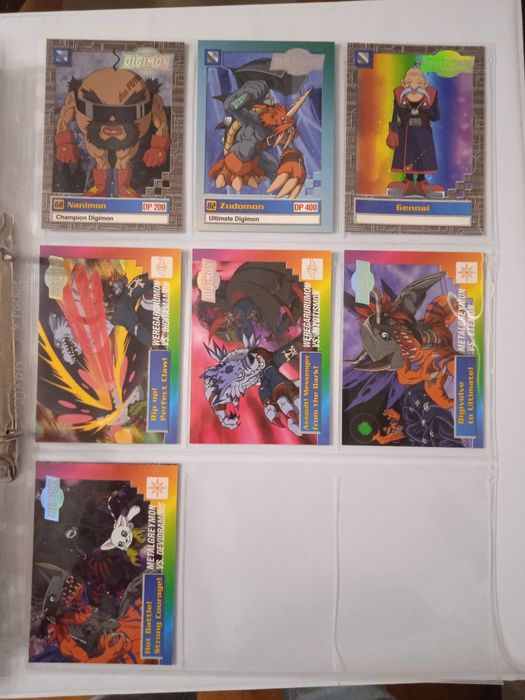 Cartas Digimon Colecionáveis