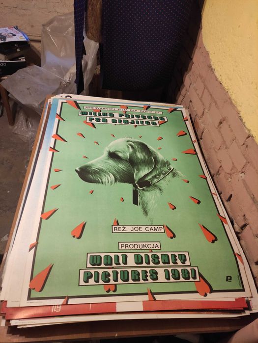 Plakat "WIELKA PRZYGODA PSA BENJIEGO" Skorwider Eugeniusz