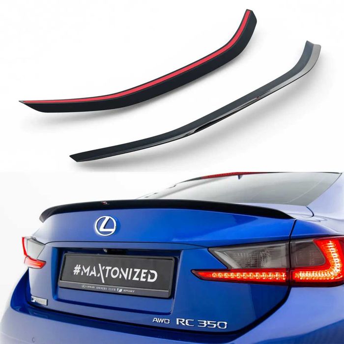 Тюнинг обвес Lexus RC сплиттер губа пороги диффузор спойлер