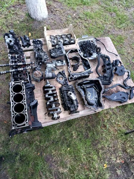 Двигун,блок,колінвал,розпредвал,поршні,шатуни,22DT4,Land Rover,шатун