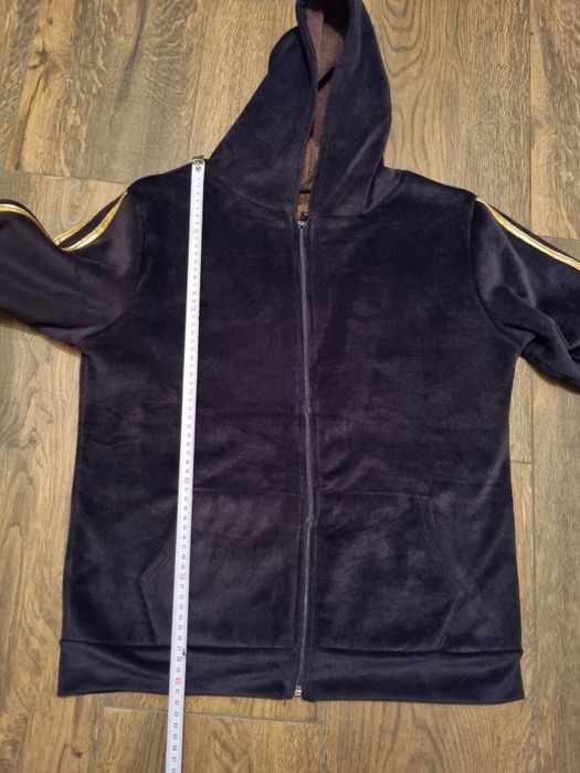 Bluza ocieplana welurowa