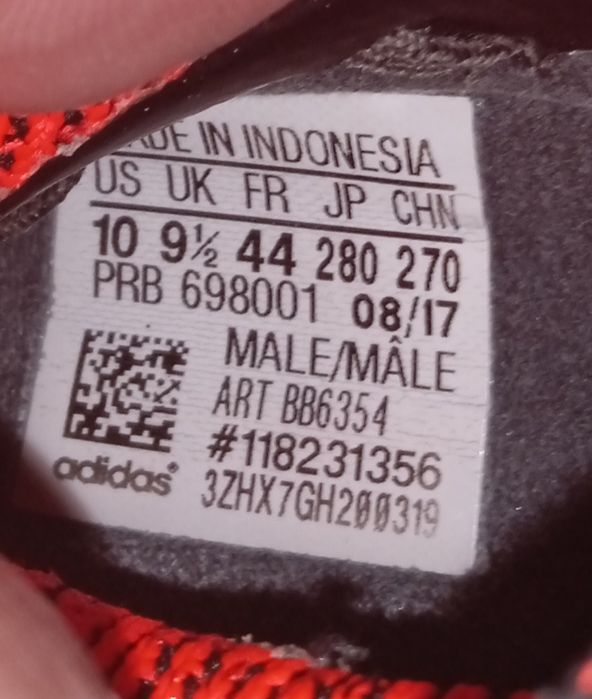 бутсы Adidas Predator 18.1 FG 43 р