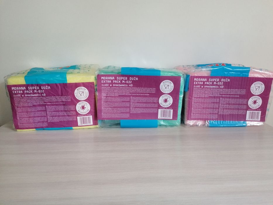Ścierka antybakteryjna Morana super extra pack 40 szt  HACCP