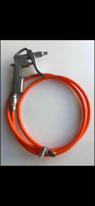 Pistola de ar com mangueira