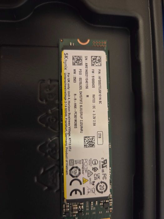 Dysk SSD 2TB SK Hynix