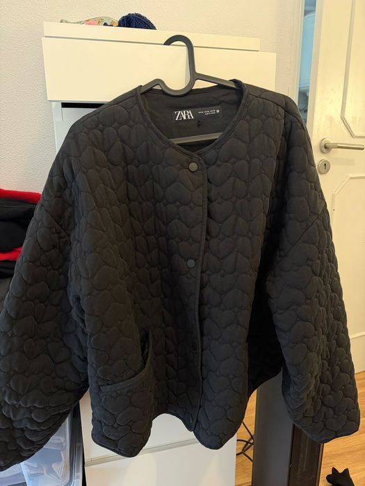 Zara - Heart puffer jacket XL