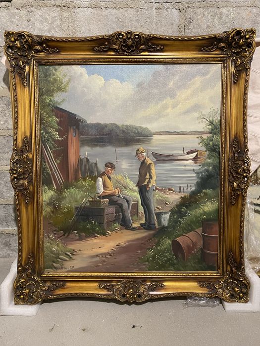 Rybacy na „kossakówce”  KRAUTWALD