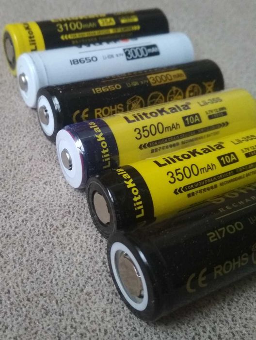 Корпус повербанк на 6 аккумуляторов 18650 швидка зарядка 22.5w