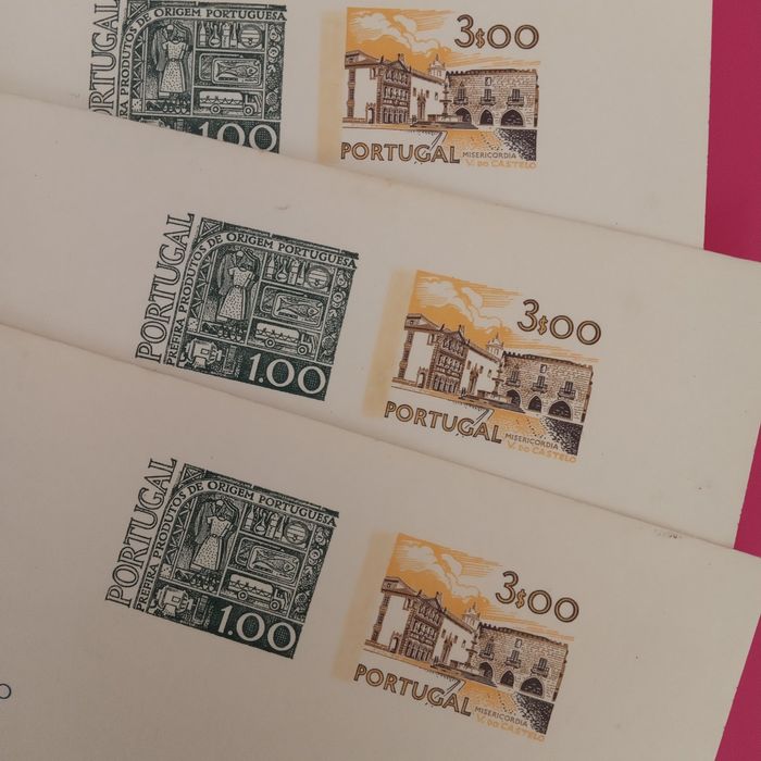 Calendário 1978 Borges Irmão PSD, postais , Cunha e Borges tabela.