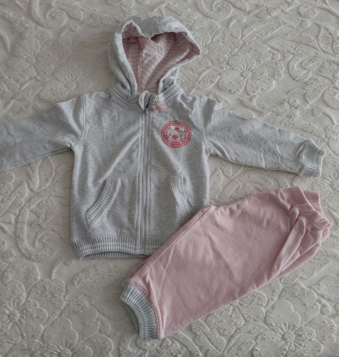 Conjunto calças e casaco da zippy 9-12 meses