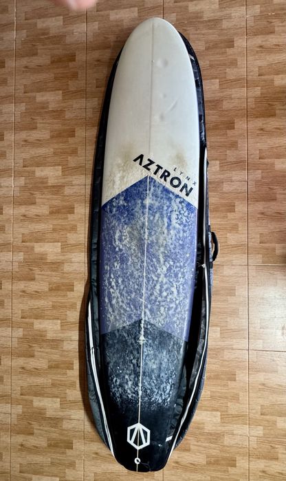 Prancha surf/longboard Aztron Lynx 8” com saco
