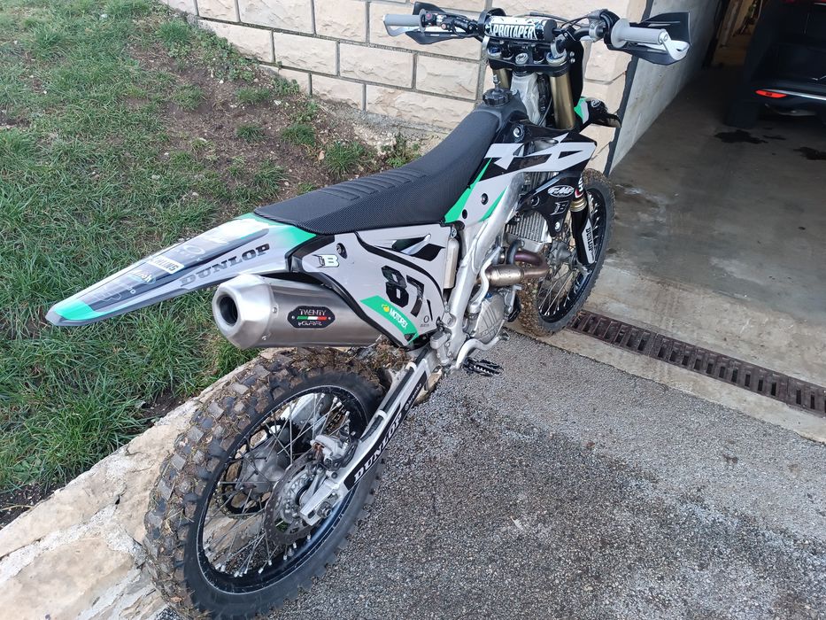 Kawasaki kxf 250 2014 motor refeito a novo