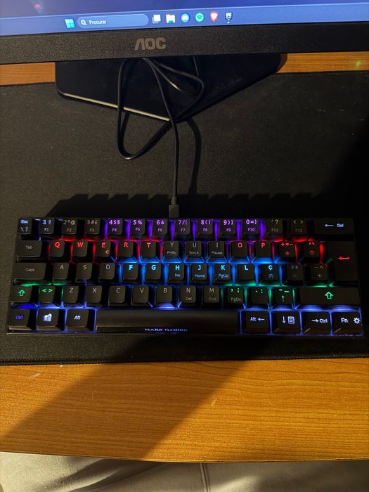 Teclado Mars Gaming MKMINI