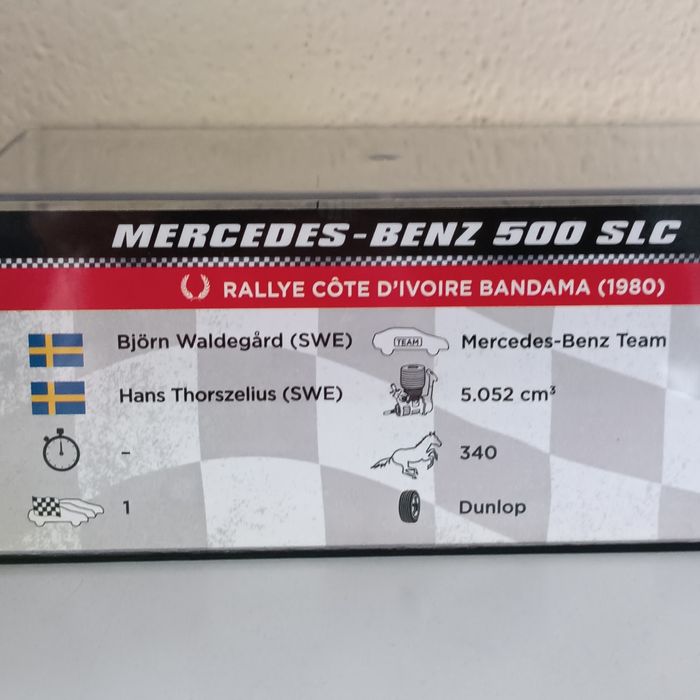 Mercedes-Benz 500 SLC 1/43