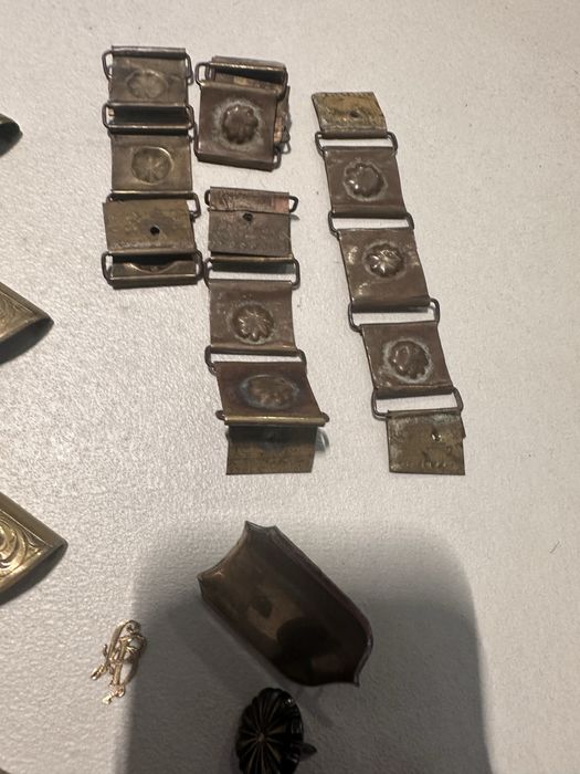 Okucia introligatorskie, narożniki do książek stare