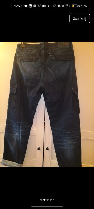 Spodnie męskie jeans Guess jak nowe L/XL