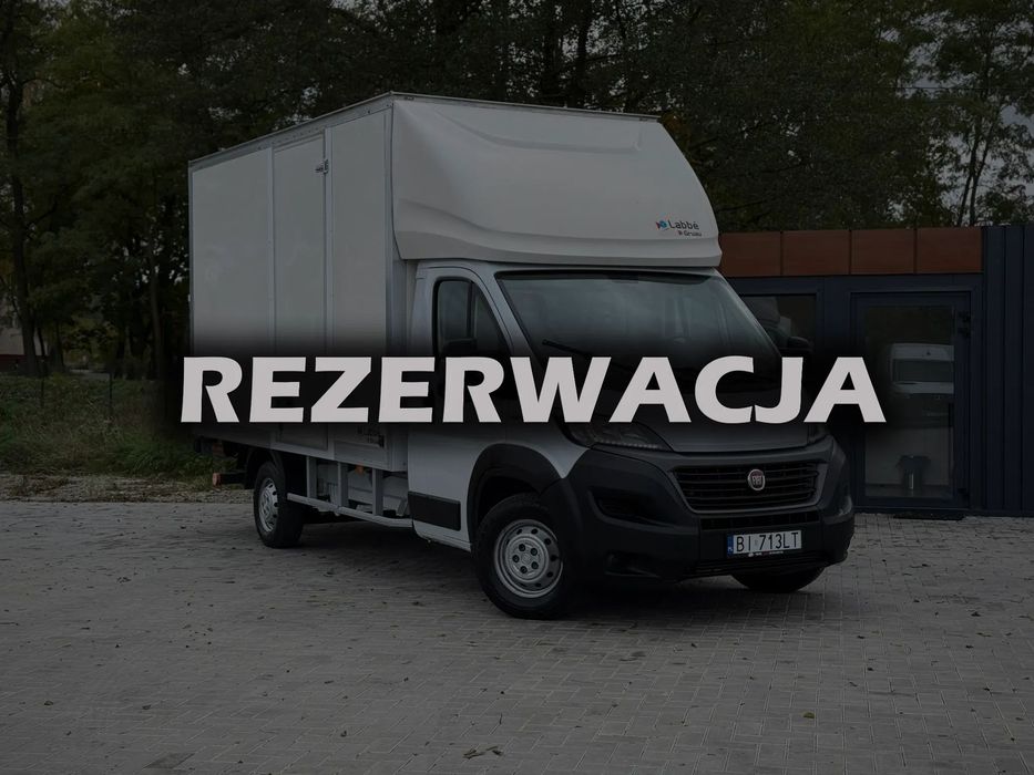 Fiat Ducato 2.3 140KM | 2020 | 188 TYS. KM | Kontener 8 Palet + Winda 750KG | UDT 2029 | NOWY ROZRZĄD
