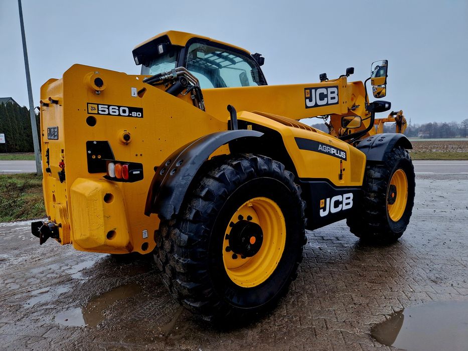 Jcb 560-80 AgriPlus 2021r Bardzo dobry stan Manitou  silna maszyna