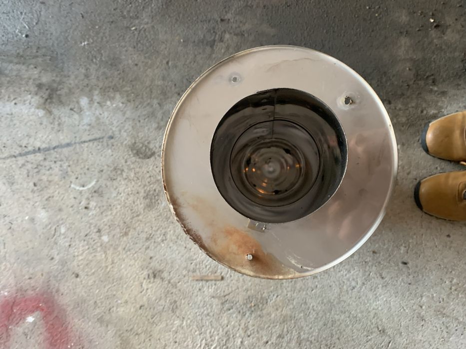 NASADA KOMINOWA, deflektor, nierdzewna