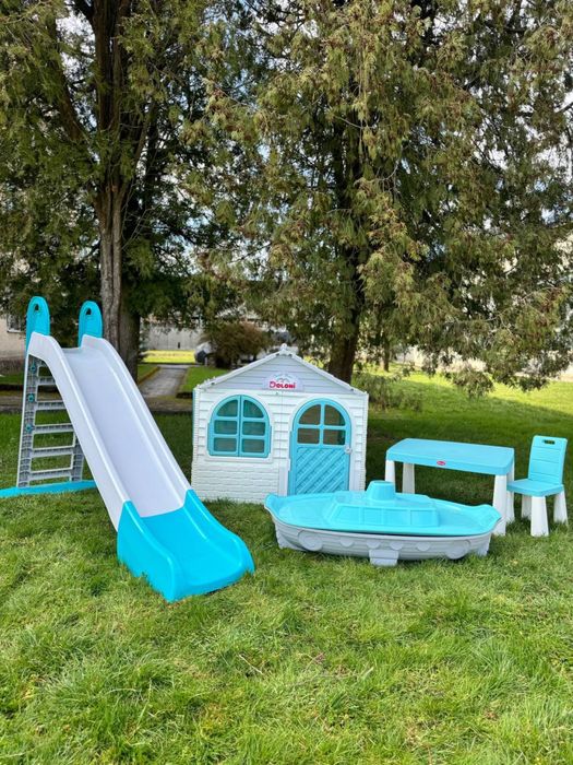 ‼️АКЦІЯ Дитячий майданчик будинок гірка пісочниця будиночок горка