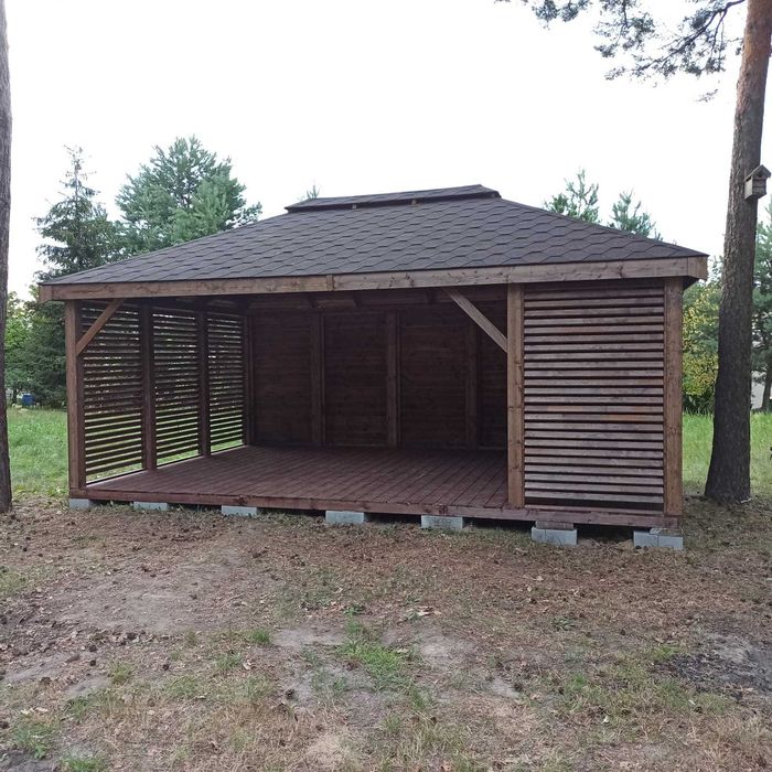 Altana Altanka Ogrodowa drewniana "Lima" 3x4