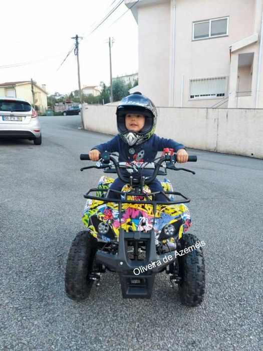 Capacetes criança de motocross extreme para mini motas e moto 4