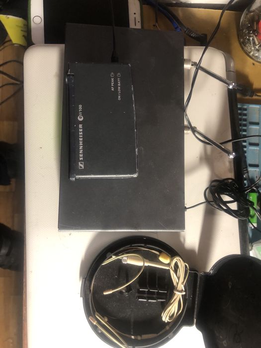 Профессиональная радиосистема sennheiser ew-100 комплект