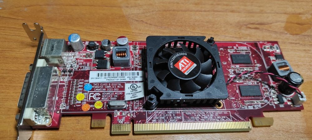 Low profile AMD RADEON HD 4550 ATI-102-B88901(B): 200 грн ...