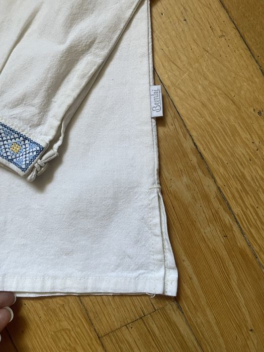 Вышиванка, лен, 8-9 лет