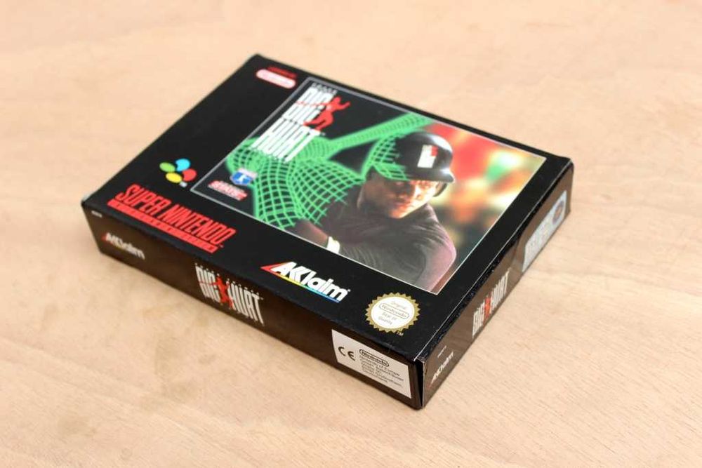 Baseball Frank Thomas Big Hurt SNES PAL