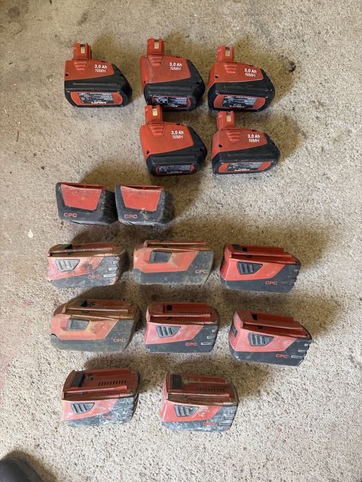 Продам зарядные и аккумуляторы на бош 36, 18, 14,4, 12, макита, Милуоки, ryobi