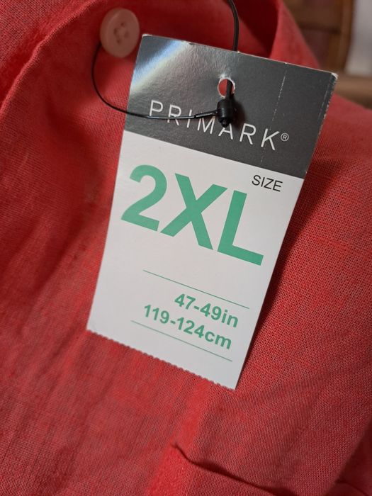 Сорочка батал,льон, нова