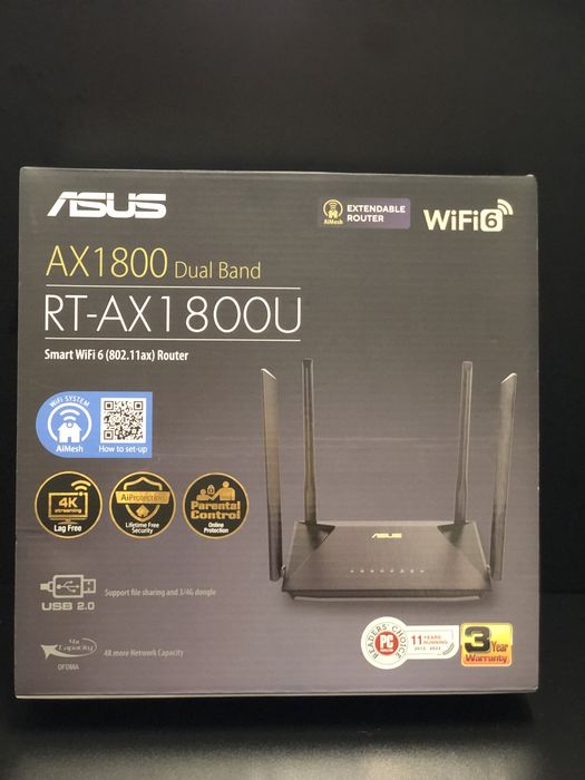 Супер сильний роутер віфі wifi 6 Asus Асус