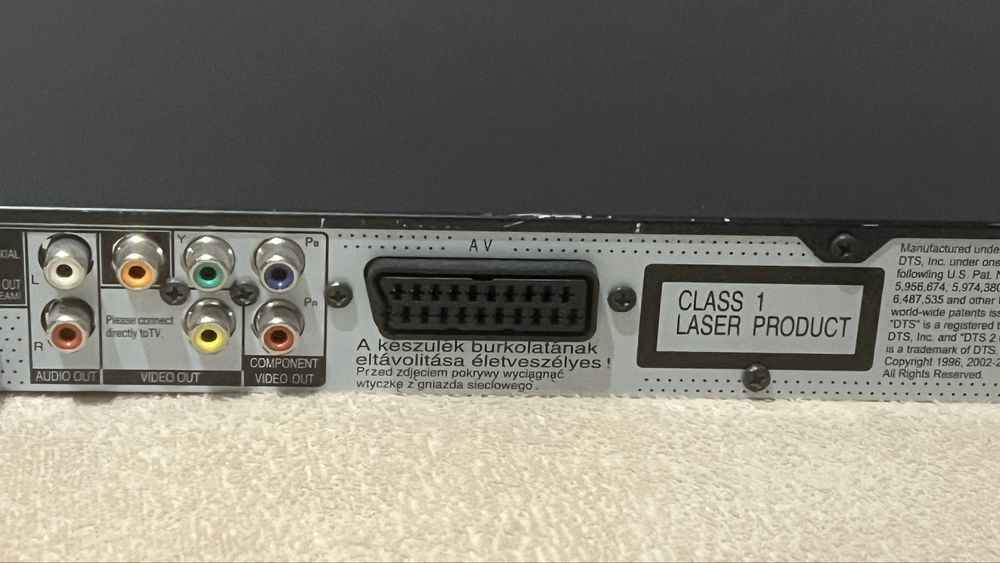 Dvd Panasonic z pilotem