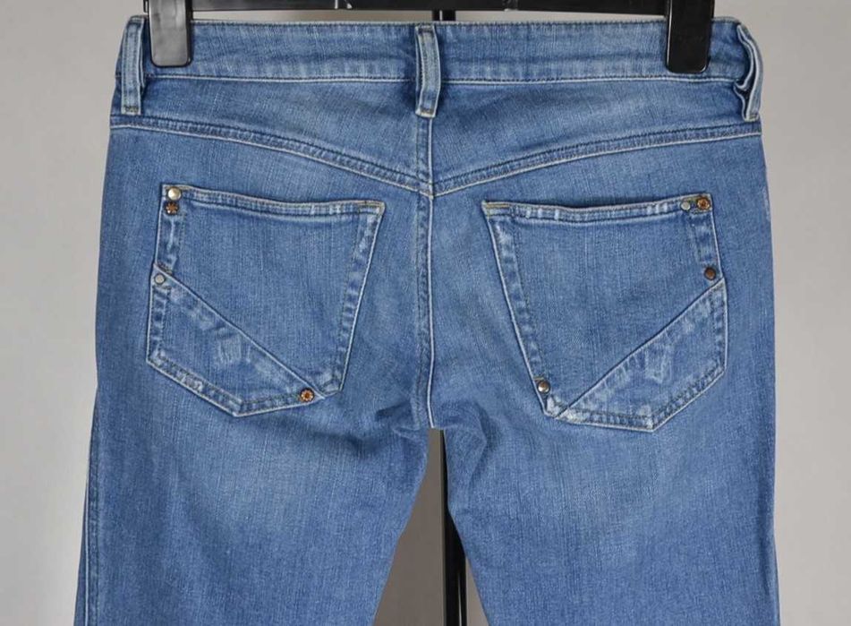 DIESEL Lowly Jeans Spodnie Damskie Rybaczki W28 Oryginalne Super Rare