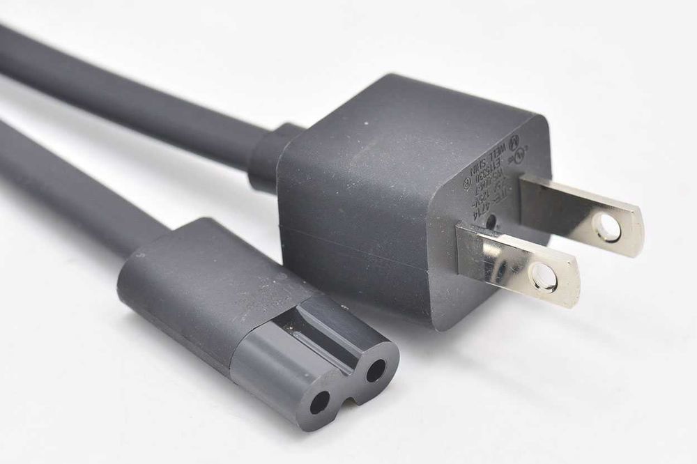 Кабель Питания/Шнур Зарядки Американская/США/US Вилка Силовой C7 2 PIN