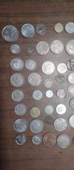 Moedas de coleção antigas raras