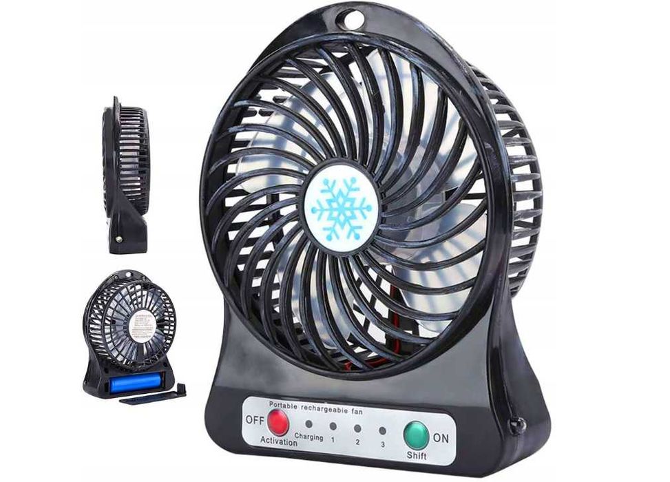 Mini Wiatrak Wentylator Przenośny USB