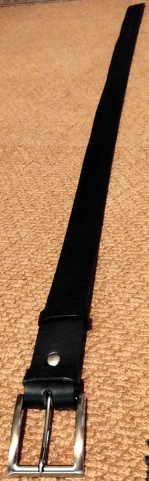 Cinto Pele Preto 1,10mts Unisexo