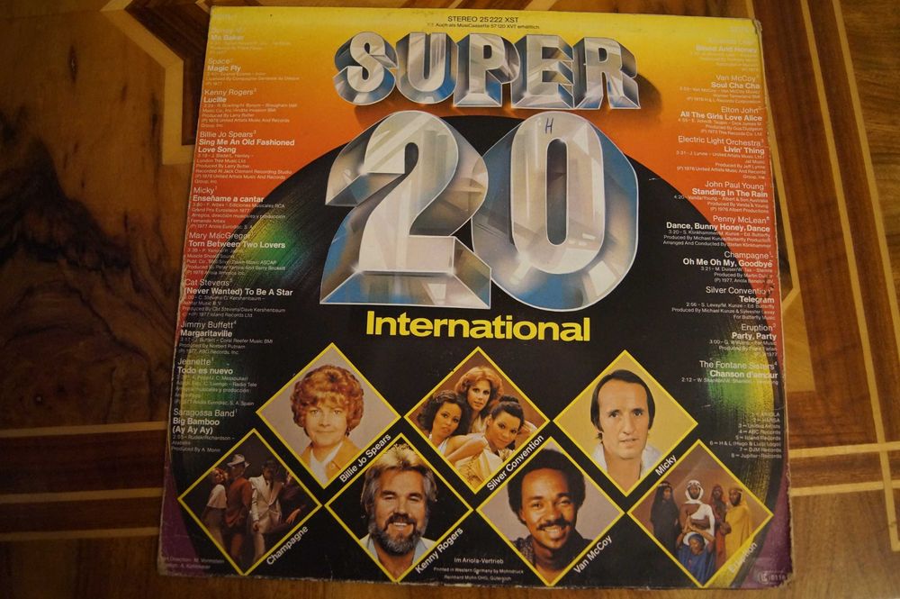 Super International 20 Składanka hitów płyta winylowa Winyl