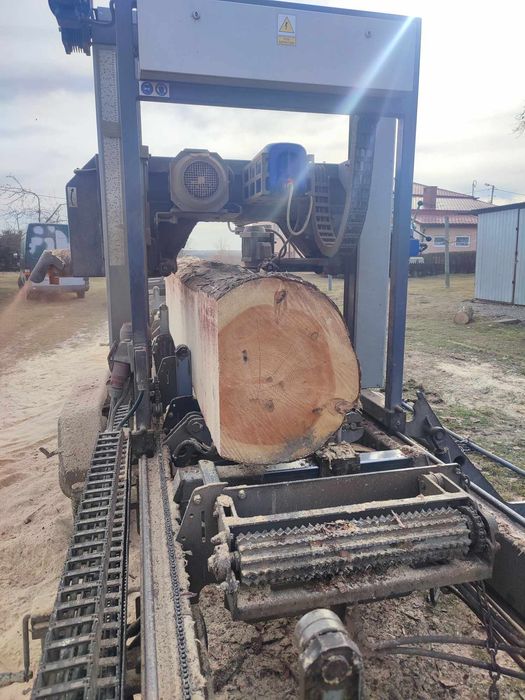 Usługi tartakiem mobilnym