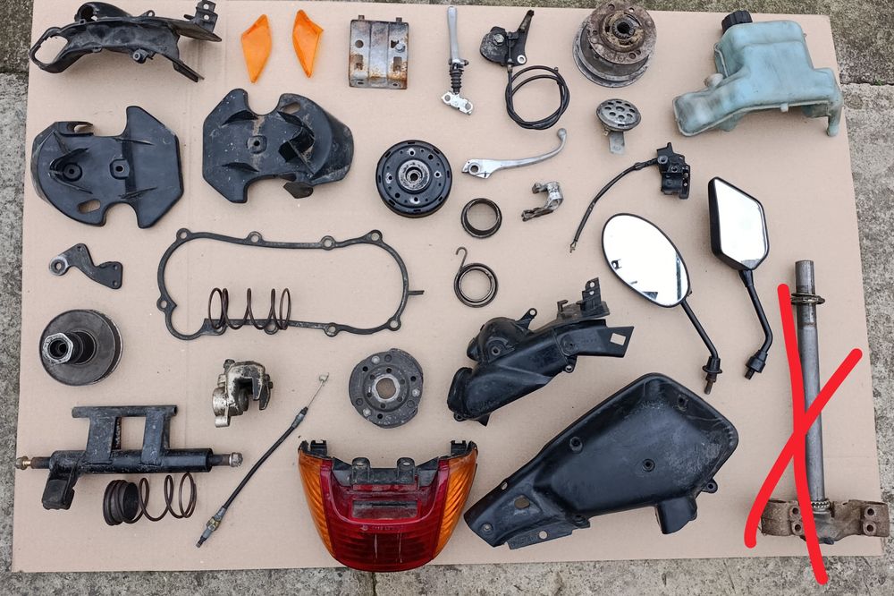 Разбор Honda Dio AF34/35