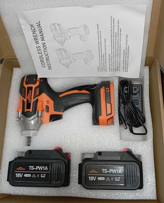 Aparafusadora TOPSHAK - 2 baterias