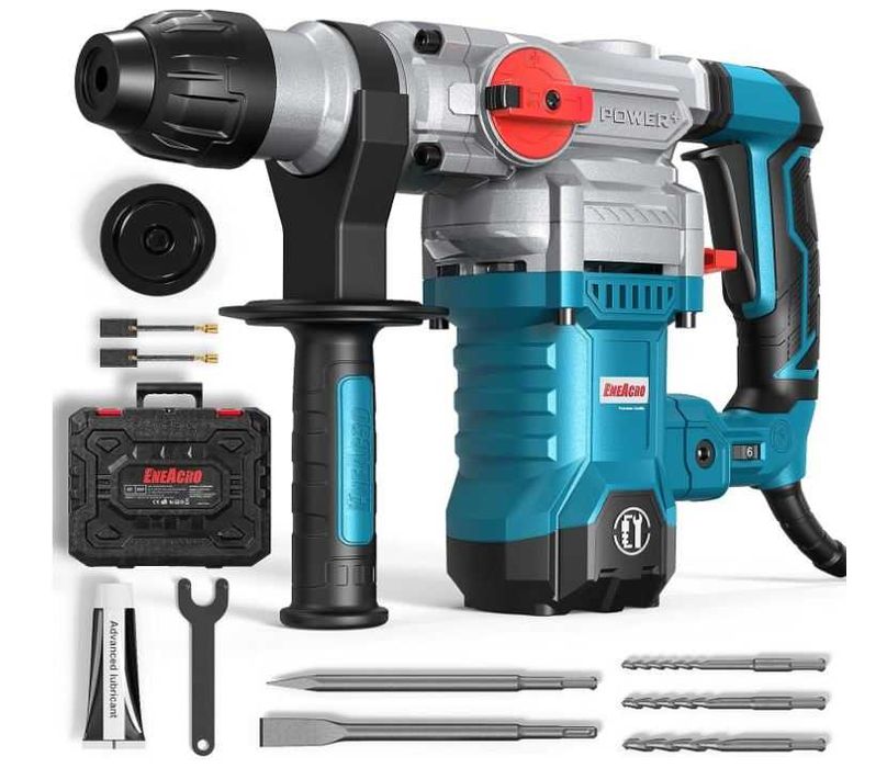 Wiertarka z udarem SDS-plus 1500W ENEACRO + akcesoria