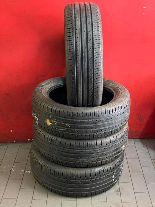 4 Pneus 215/55/18 continental com mais de 95% de piso