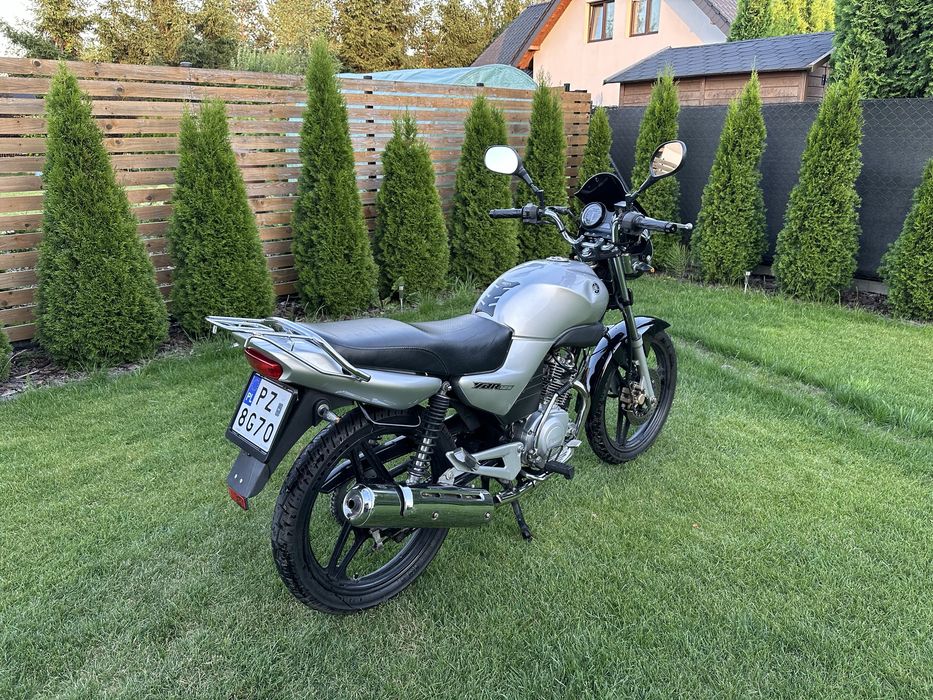 Yamaha YBR 125 kat. B nowe opony nowy naped technicznie idealna