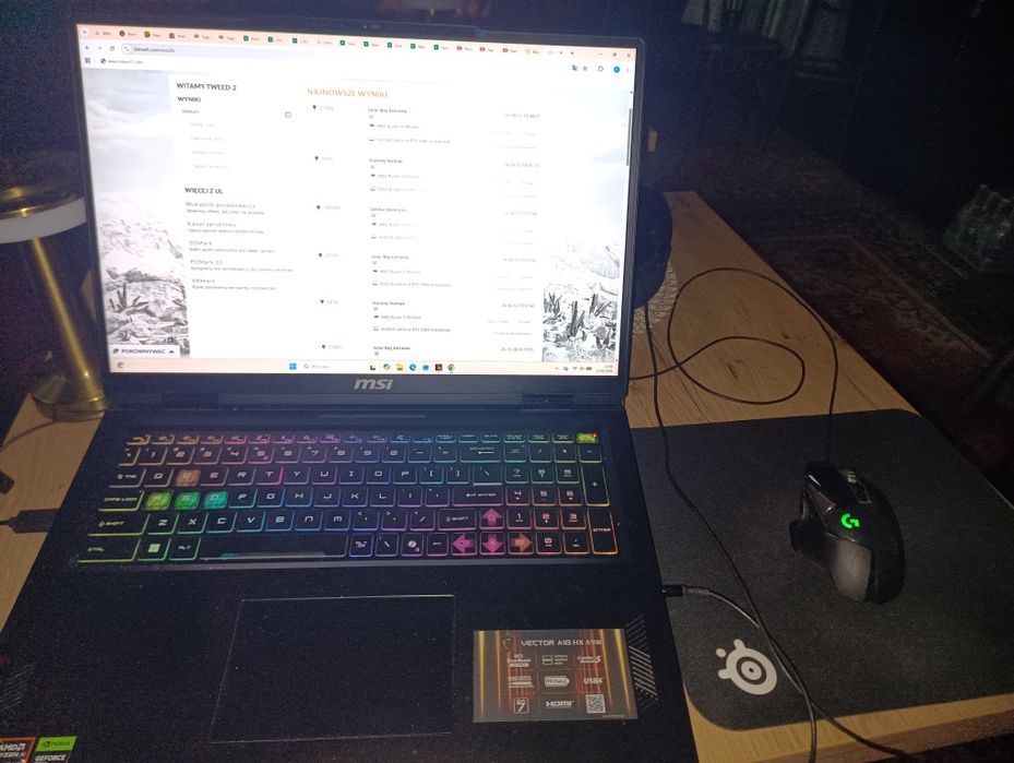Msi Vector A18 rtx5080